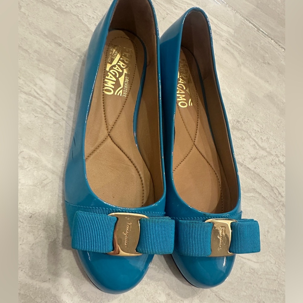 Salvatore Ferragamo Varina Bow Flats